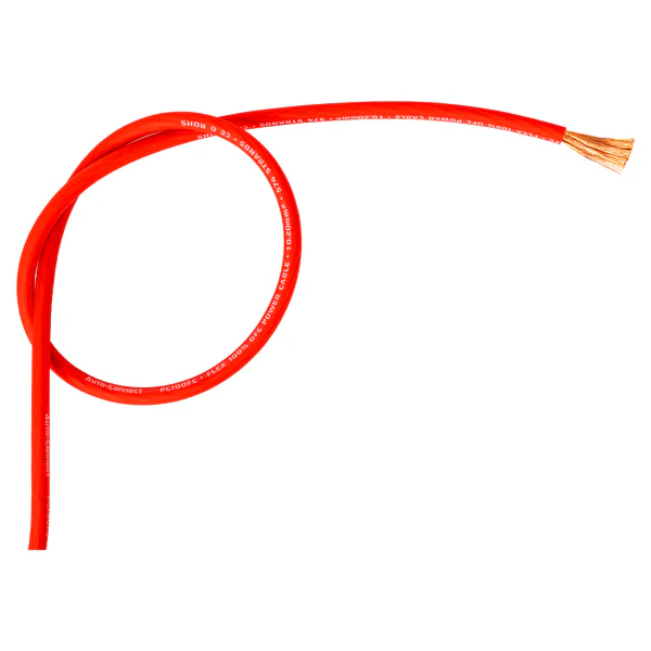 Auto-Connect PC10OFCR / PC10OFCB maitinimo laidas 10.2 mm² (8 AWG), OFC varis (kaina už 1 m.)