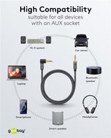 Goobay Audio Connection Cable, AUX 3.5 mm garso laidas, 3 m