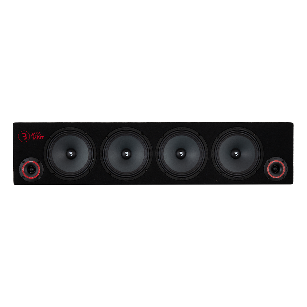 Bass Habit Play SPL84, automobilinė garso kolonėlė, RMS 380 W