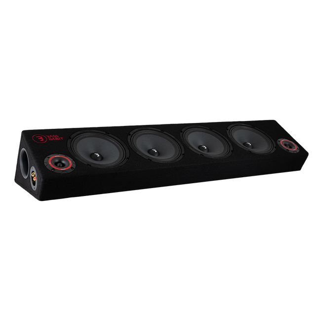 Bass Habit Play SPL84, automobilinė garso kolonėlė, RMS 380 W 