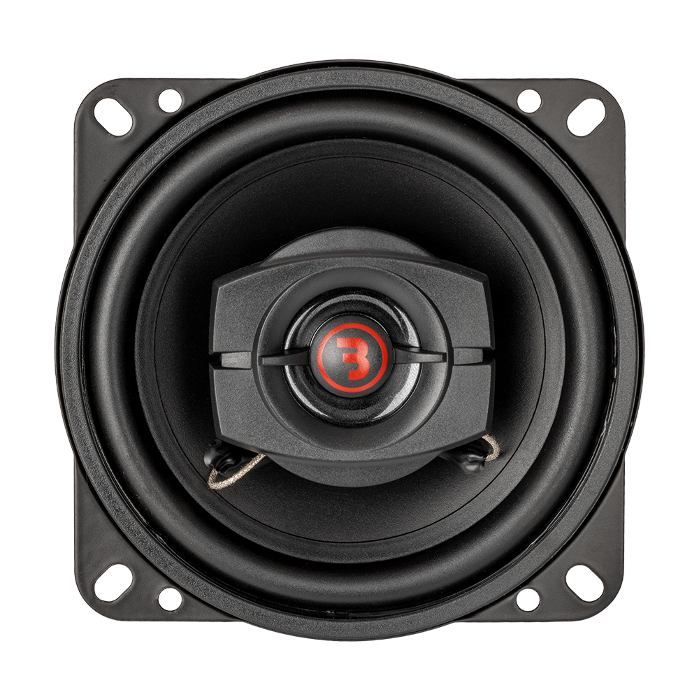 Bass Habit Rebel R100, 10 cm koaksialiniai automobiliniai garsiakalbiai