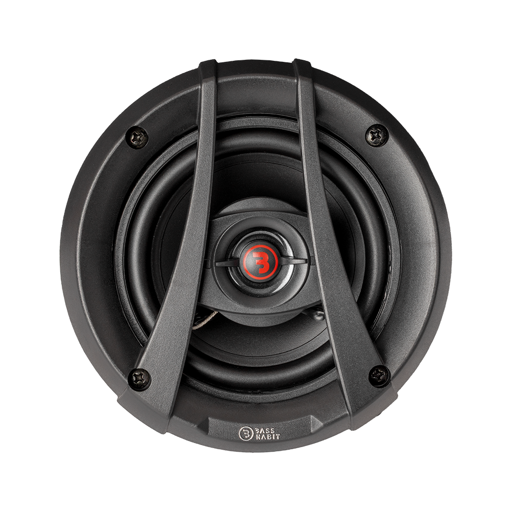 Bass Habit Rebel R100, 10 cm koaksialiniai automobiliniai garsiakalbiai