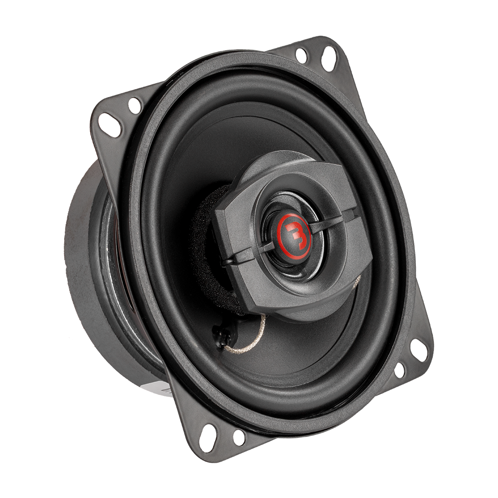 Bass Habit Rebel R100, 10 cm koaksialiniai automobiliniai garsiakalbiai
