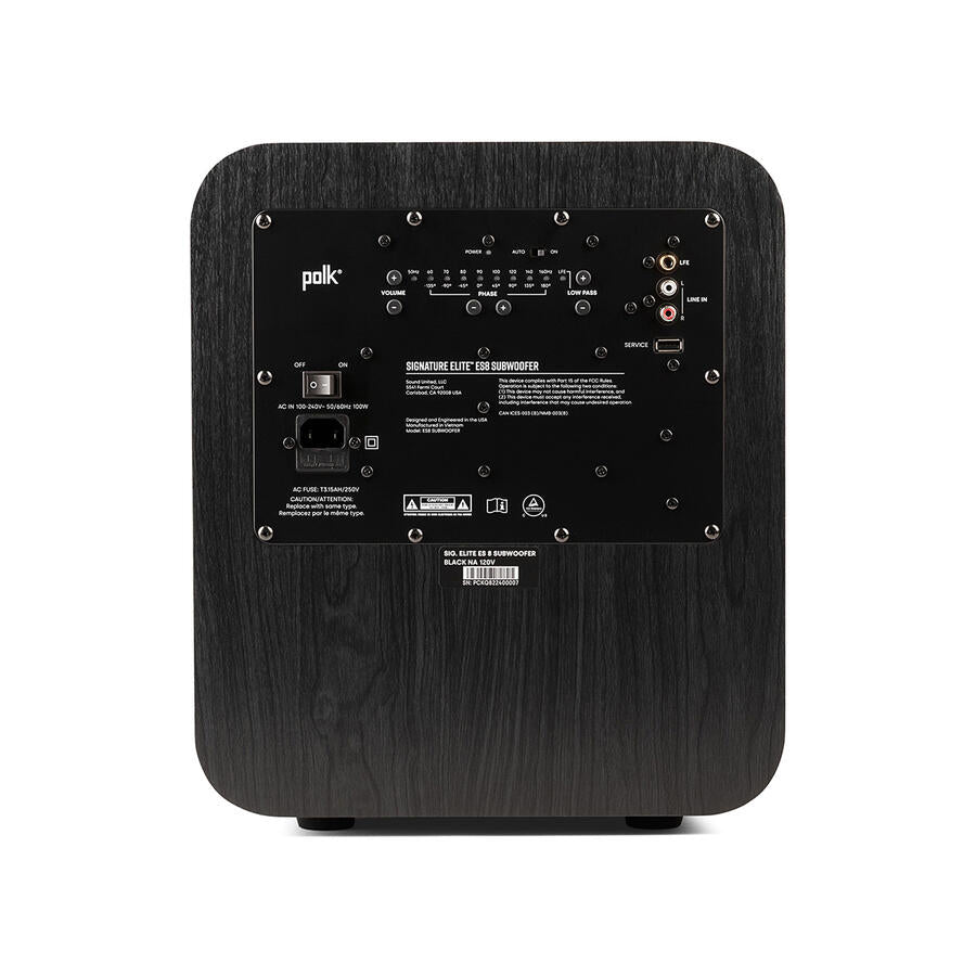 Polk Audio Signature Elite ES8, žemų dažnių kolonėlė