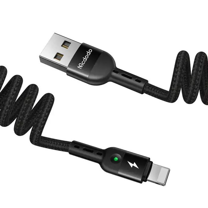 Mcdodo Omega CA-6410, (1.8 m.) USB-Lightning kabelis-adapteris- šonas