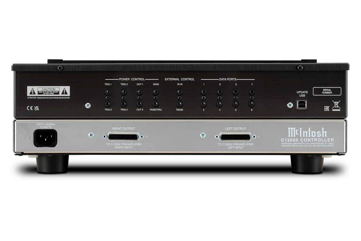 McIntosh C12000, 2-ių kanalų tranzistorinis ir lempinis pradinis stiprintuvas