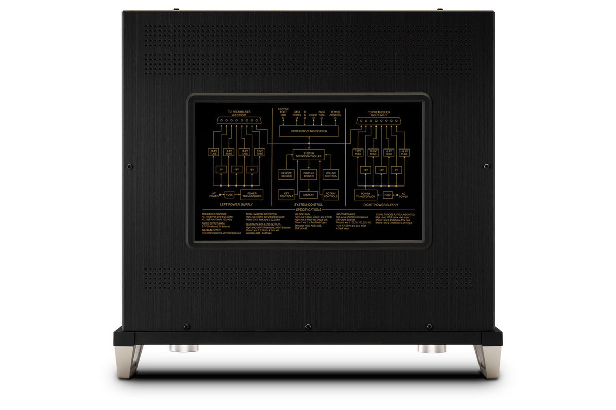 McIntosh C12000, 2-ių kanalų tranzistorinis ir lempinis pradinis stiprintuvas