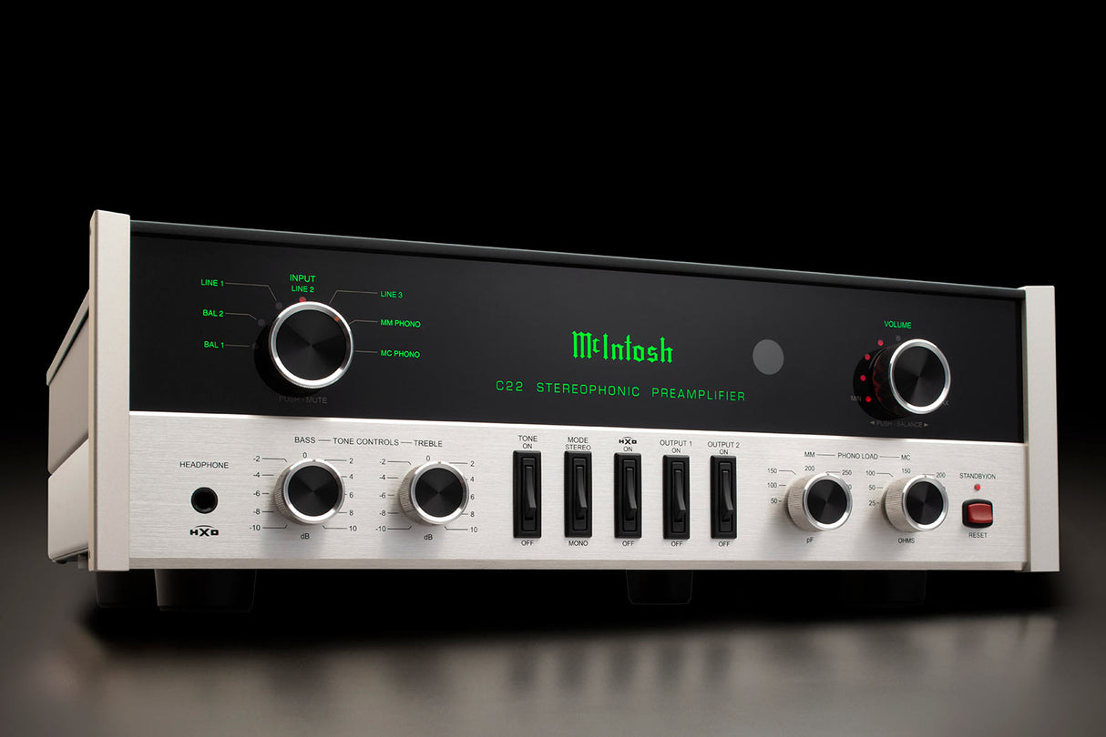 McIntosh C22 Mk V, 2-jų kanalų lempinis pradinis stiprintuvas