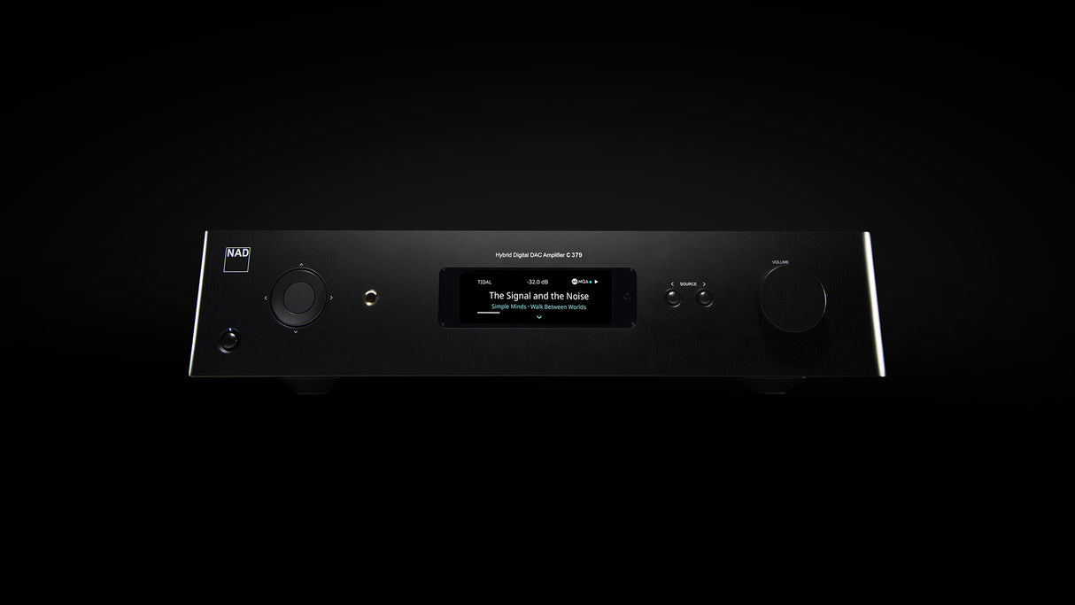 NAD C 379, hibridinis garso stiprintuvas su DAC
