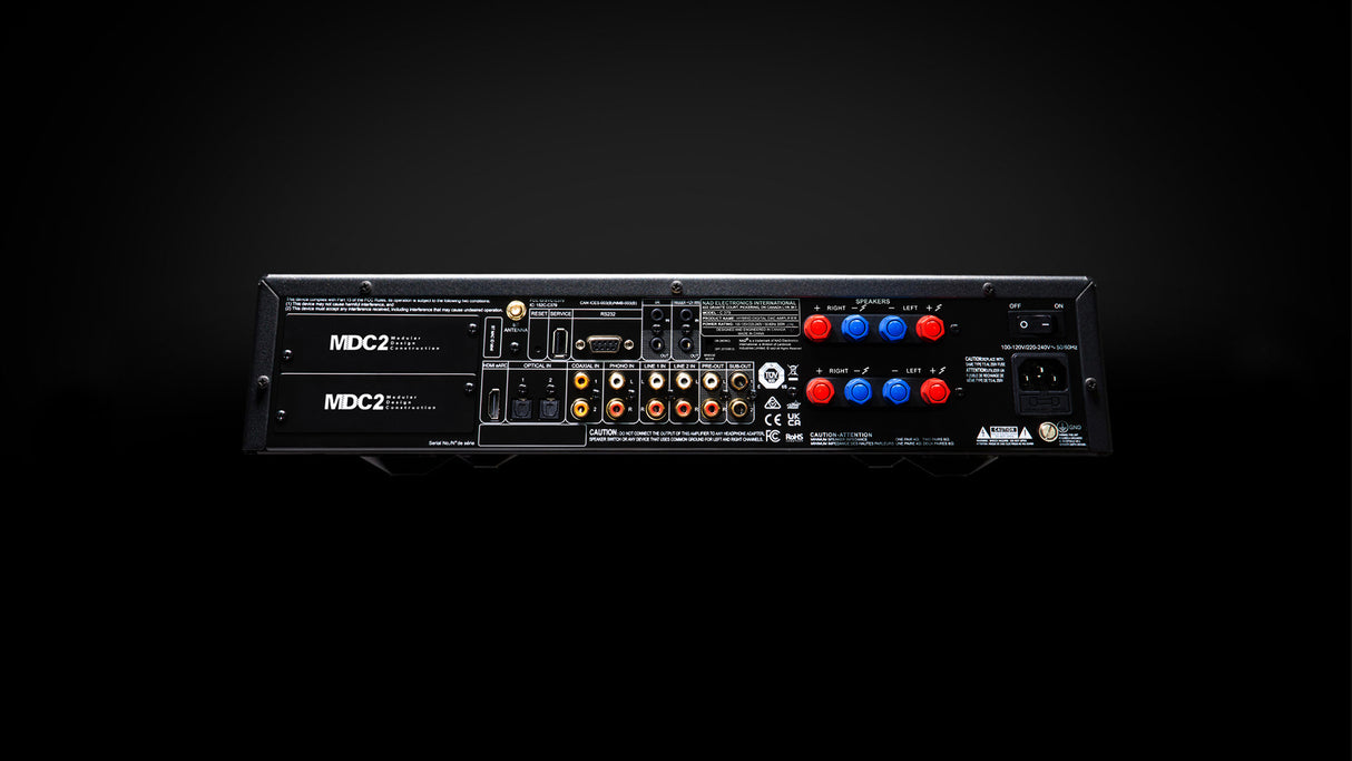 NAD C 379, hibridinis garso stiprintuvas su DAC