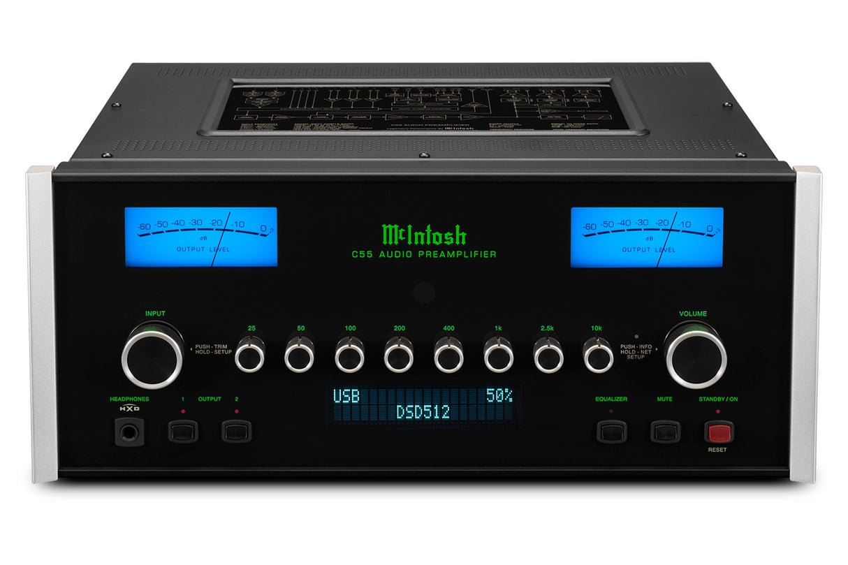 McIntosh C55, 2-jų kanalų tranzistorinis galios stiprintuvas