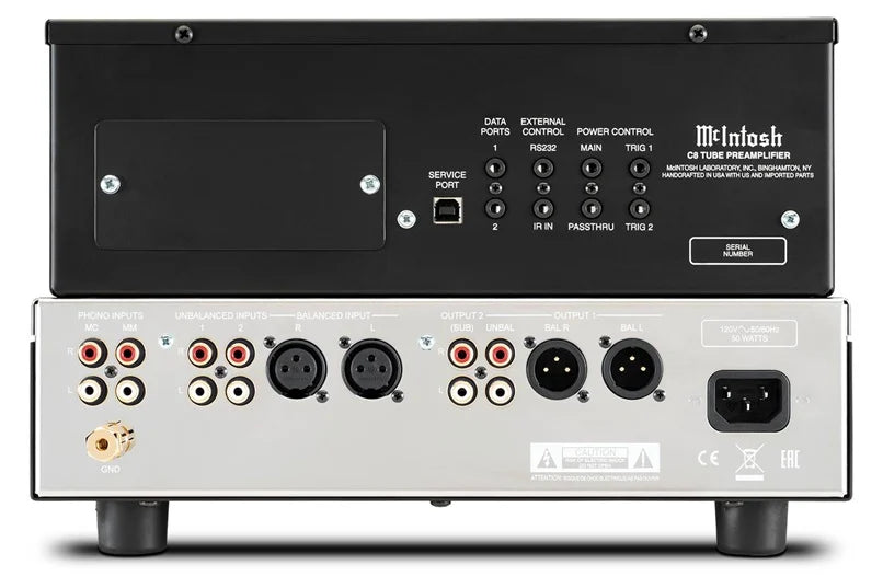McIntosh C8, 2-jų kanalų lempinis pradinis stiprintuvas