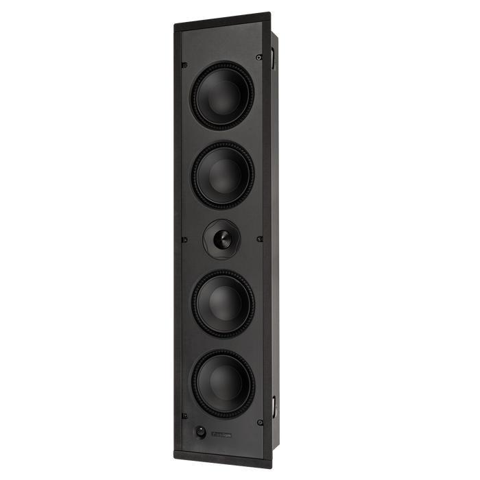 Paradigm CI Elite E3 LCR v2, į sieną montuojama garso kolonėlė (montavimo gylis: 9.8 cm.)