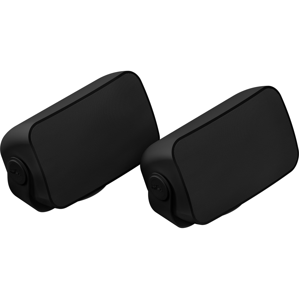 Sonos OUTDOOR BY SONANCE, lauke montuojamas garsiakalbis - Juodi garsiakalbiai iš šono