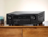 Denon AVR-S770H, 7.2 kanalų namų kino stiprintuvas su Dolby Atmos, DTS:X, 8K, HEOS