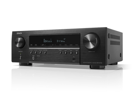 Denon AVR-S770H, 7.2 kanalų namų kino stiprintuvas su Dolby Atmos, DTS:X, 8K, HEOS