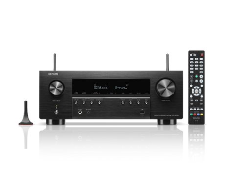 Denon AVR-S970H, 7.2 kanalų namų kino stiprintuvas su Dolby Atmos, DTS:X, HEOS ir 8K HDMI