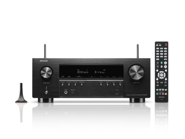 Denon AVR-S970H, 7.2 kanalų namų kino stiprintuvas su Dolby Atmos, DTS:X, HEOS ir 8K HDMI