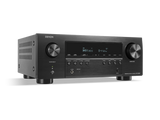 Denon AVR-S980H, 7.2 kanalų namų kino stiprintuvas su Dolby Atmos ir 8K palaikymu - Mėlynas ekranas su "Dolby Atmos" užrašu