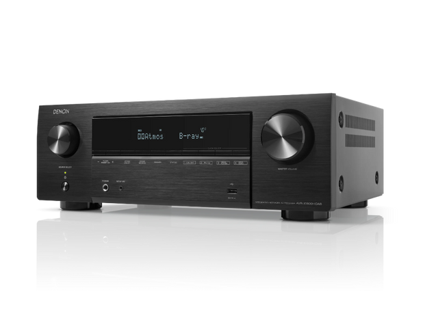 Denon AVR-X1800HDAB, 7.2 kanalų namų kino stiprintuvas su Dolby Atmos, HEOS ir 8K