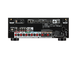 Denon AVR-X2900H DAB, 7.2 kanalų namų kino stiprintuvas su Dolby Atmos, DTS:X, HEOS ir 8K HDMI - Galinė panelė su daugybe jungčių