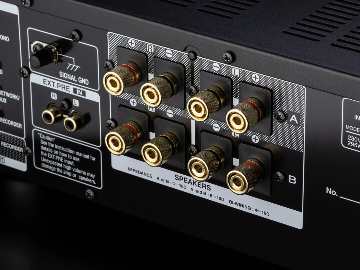 Denon PMA-1700NE, 2-ių kanalų integruotas stereo stiprintuvas su USB DAC