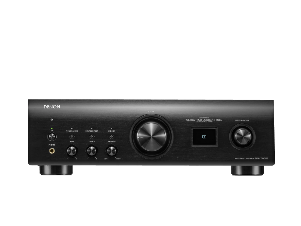 Denon PMA-1700NE, 2-ių kanalų integruotas stereo stiprintuvas su USB DAC