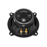 DLS Performance Advantage PA5, 13 cm koaksialiniai garsiakalbiai, 100 W - Auksinės jungtys, juodas logotipas, specifikacijos