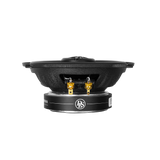 DLS Performance Advantage PA5, 13 cm koaksialiniai garsiakalbiai, 100 W - Auksiniai garsiakalbių jungtys, logotipas