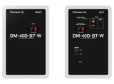 Pioneer DM-40D BT, monitorinės Bluetooth garso kolonėlės (įvairių spalvų)- galas