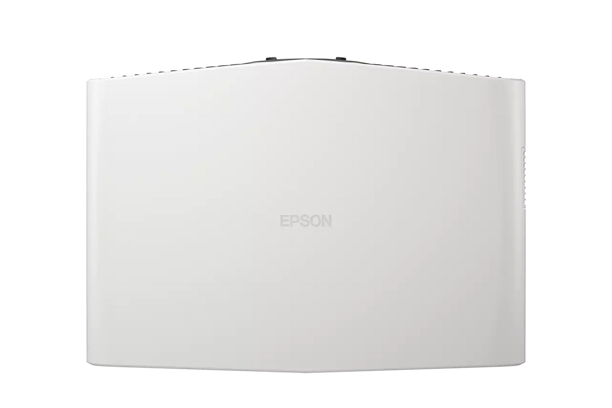 Epson EH-LS7000, 4K 3LCD lazerinis namų kino projektorius - Baltas projektorius, matomas iš kampo