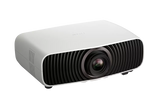 Epson EH-LS7500, 4K 3LCD lazerinis mažo atstumo namų kino projektorius - Projektorius iš kampo, matosi objektyvas
