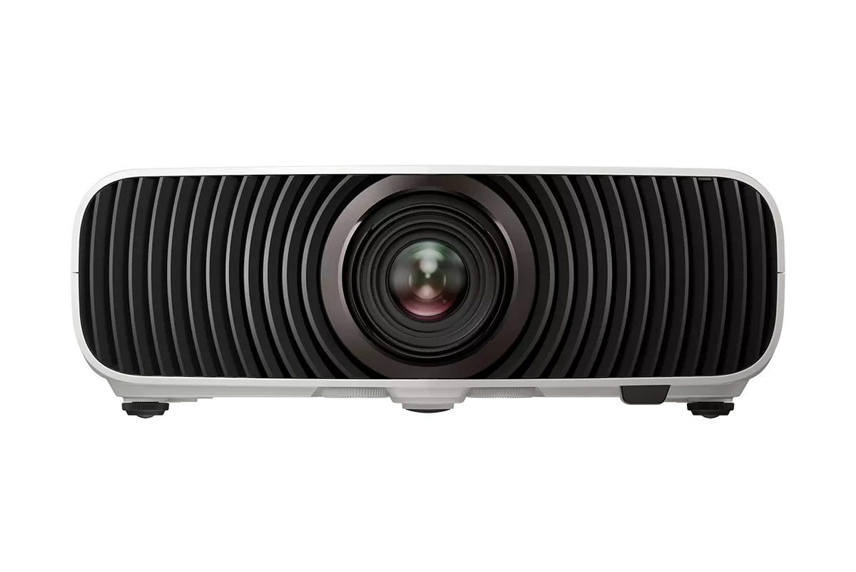 Epson EH-LS7500, 4K 3LCD lazerinis mažo atstumo namų kino projektorius - Projektoriaus priekinė dalis su objektyvu