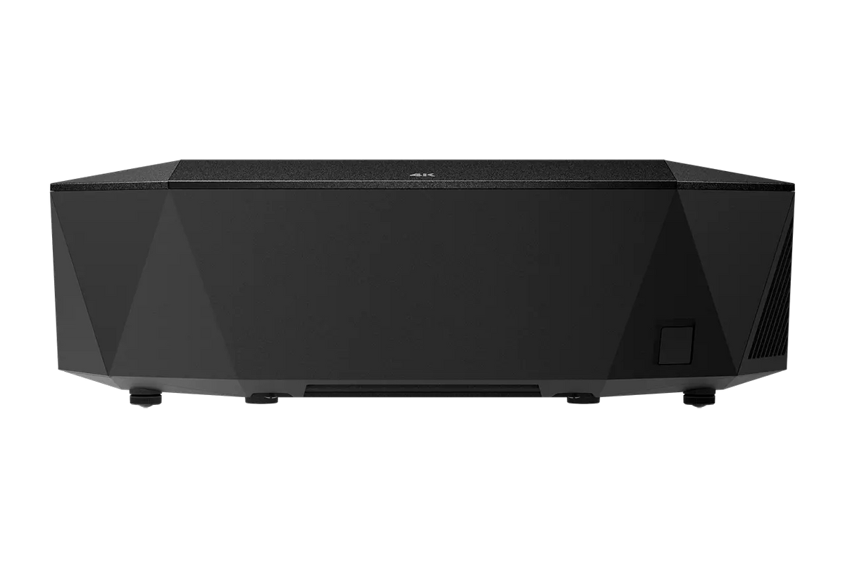 Epson EH-QL7000, 4K 3LCD lazerinis namų kino projektorius (be objektyvo) - Kampas atskleidžia ventiliacijos groteles ir mygtuką