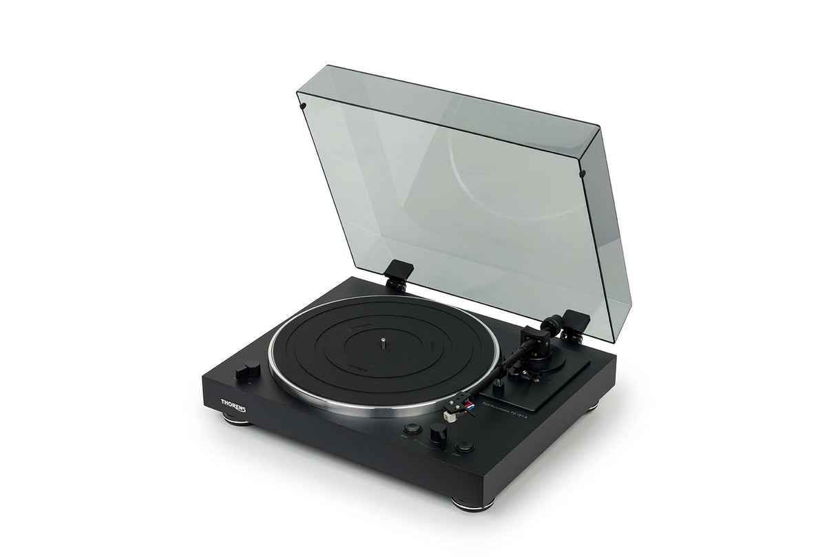 Thorens TDA 101 A, patefonas- pakeltas dangtis