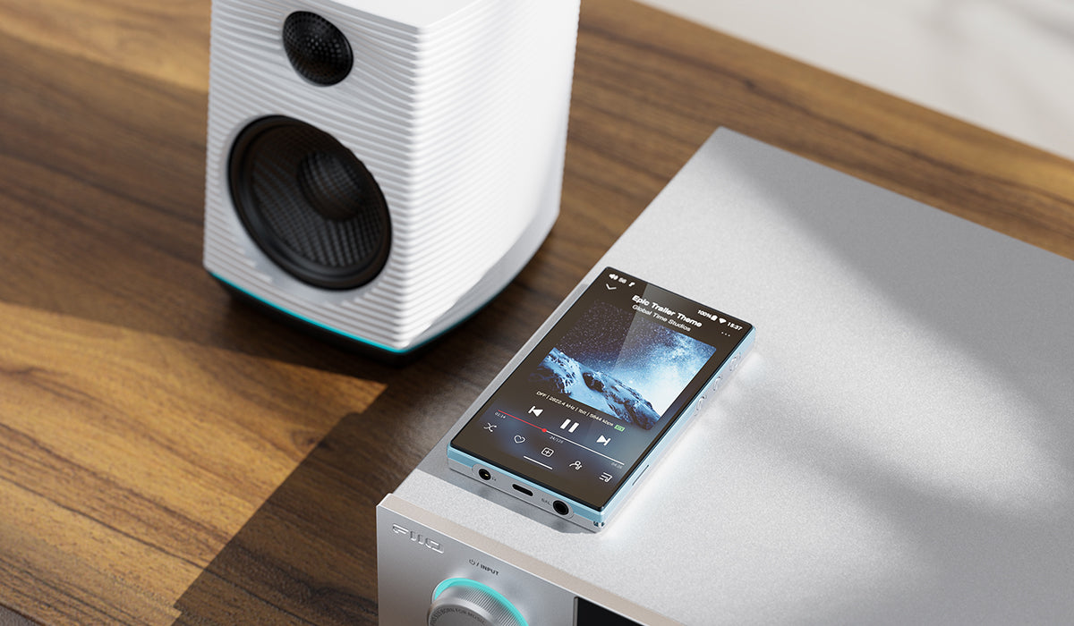 FiiO JM21, nešiojamas Hi-Res muzikos grotuvas