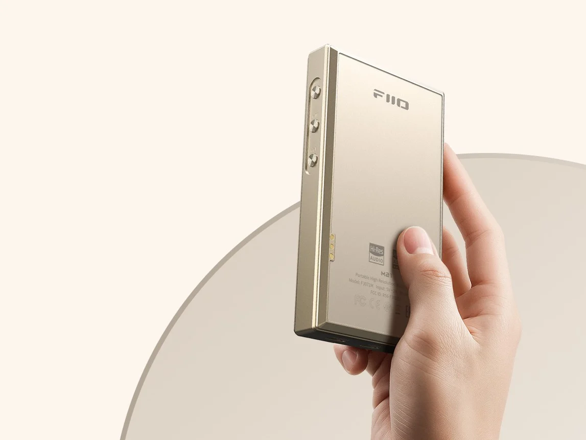FiiO M21, nešiojamas Hi-Res muzikos grotuvas