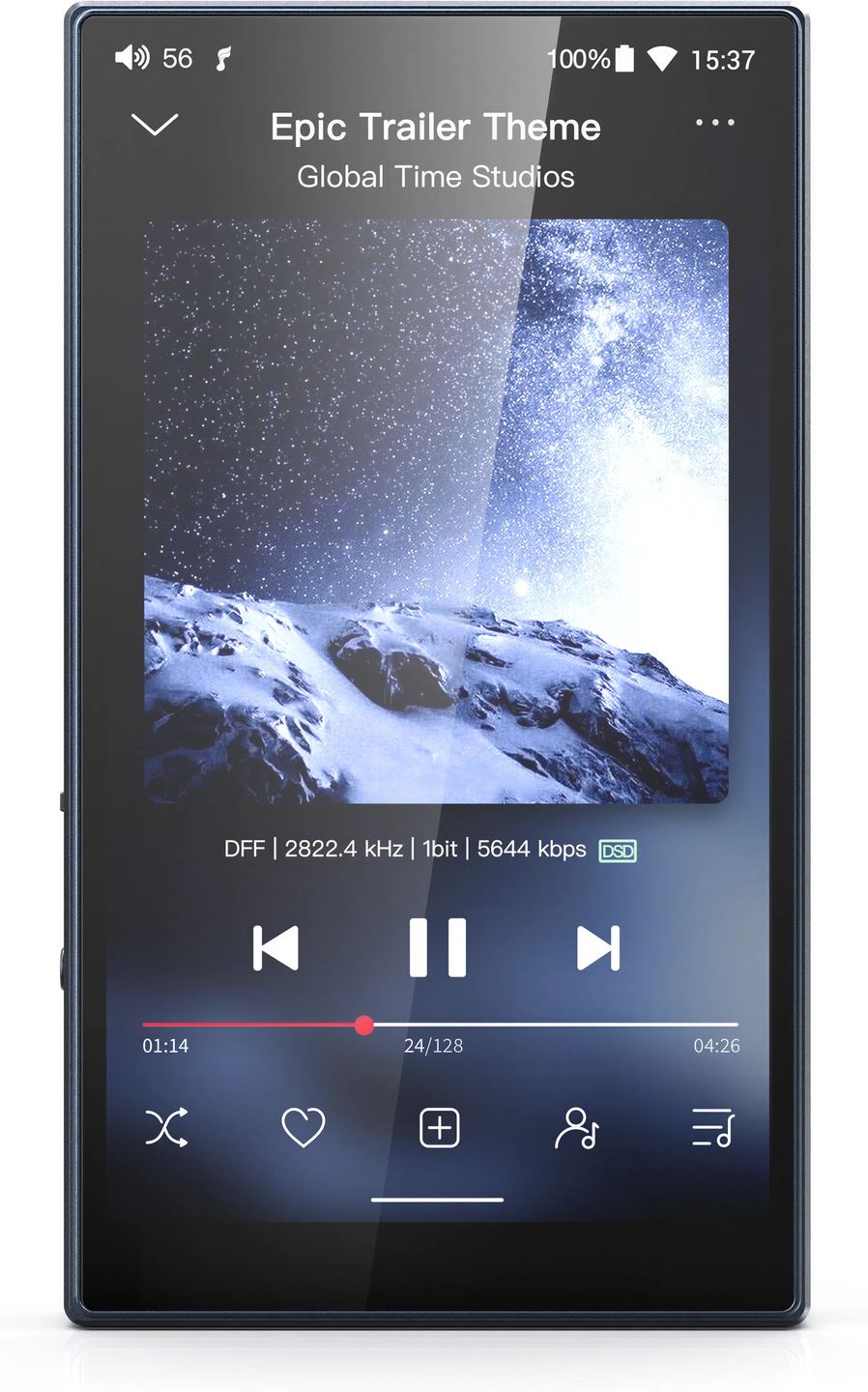 FiiO M21, nešiojamas Hi-Res muzikos grotuvas