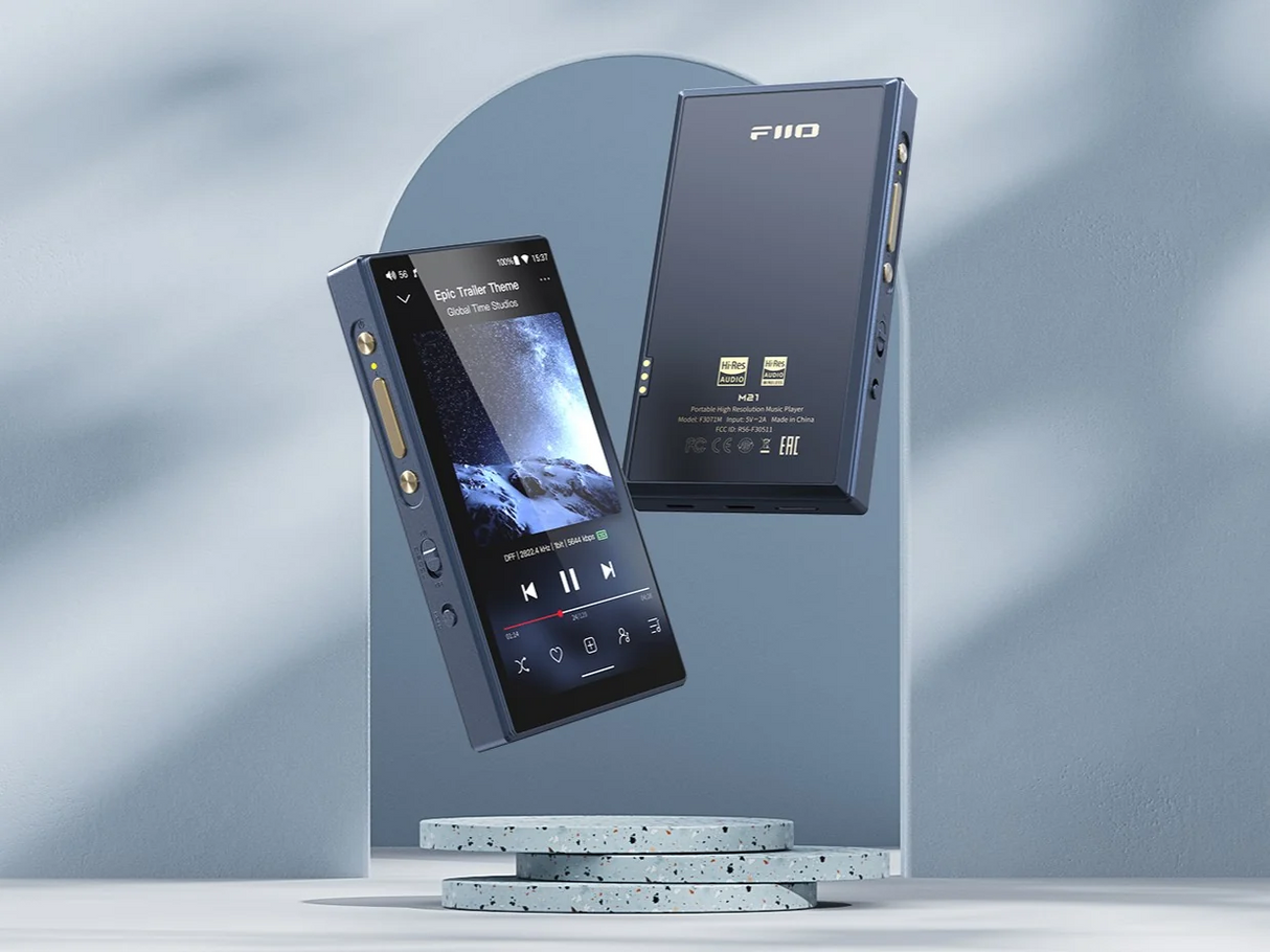 FiiO M21, nešiojamas Hi-Res muzikos grotuvas