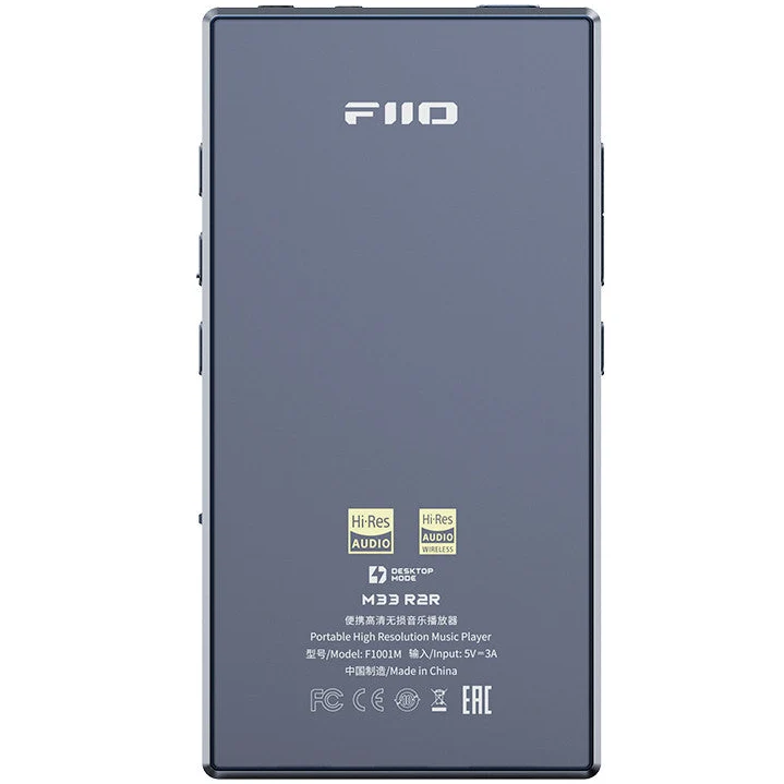 FiiO M33 R2R, nešiojamas Hi-Res muzikos grotuvas