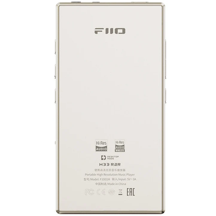 FiiO M33 R2R, nešiojamas Hi-Res muzikos grotuvas