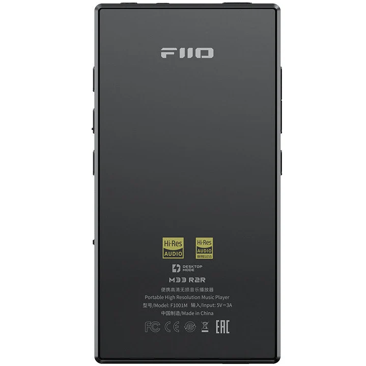 FiiO M33 R2R, nešiojamas Hi-Res muzikos grotuvas