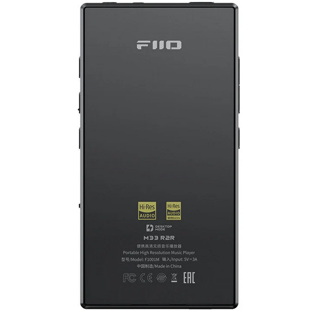 FiiO M33 R2R, nešiojamas Hi-Res muzikos grotuvas