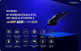 FineVu GX1600, 4K vaizdo registratorius su dviem kameromis