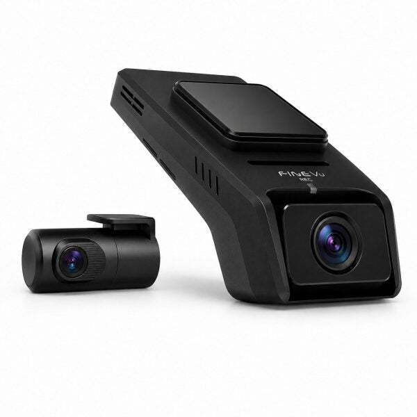 FineVu GX1600, 4K vaizdo registratorius su dviem kameromis