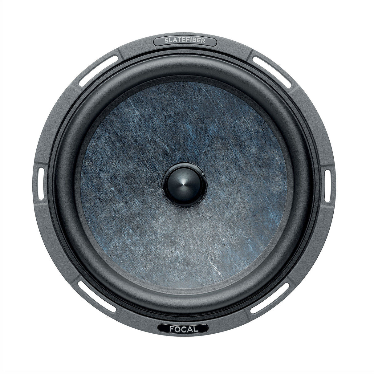 Focal Slatefiber 200 SF, 20 cm, komponentiniai garsiakalbiai, 160 W - Matomas garsiakalbio vidus, logotipai
