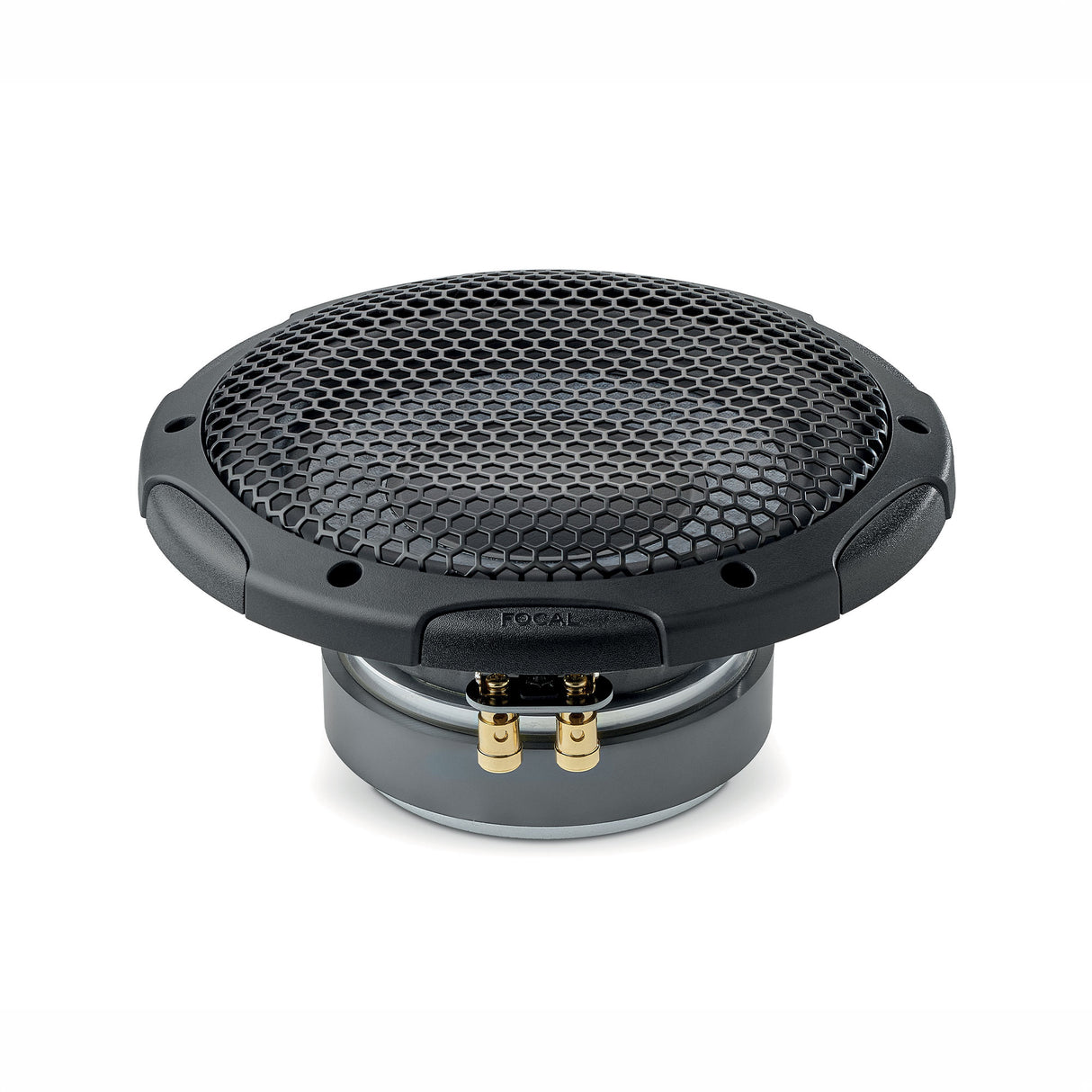 Focal Slatefiber SUB 20 SF, 20 cm pasyvus žemų dažnių garsiakalbis, 200 W RMS - Auksinės jungtys, tinklelio detalė