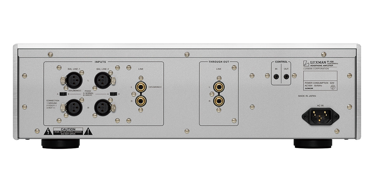Luxman P-100 CENTENNIAL, High-End ausinių stiprintuvas