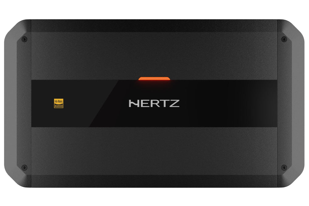 Hertz DP 4.400, 4-ių kanalų automobilinis stiprintuvas, 500 W