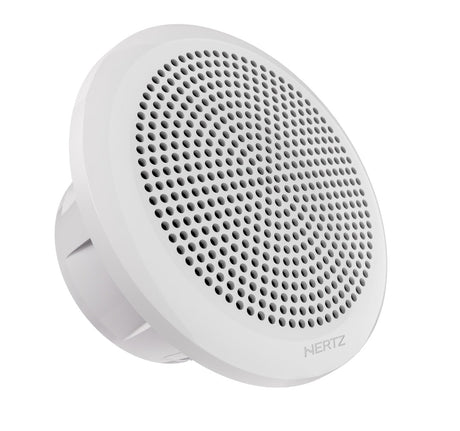 Hertz HEX 4 C, 10.2 cm, jūriniai koaksialiniai garsiakalbiai, 30 W RMS / 60 W MAX - Garsiakalbis iš kampo su logotipu